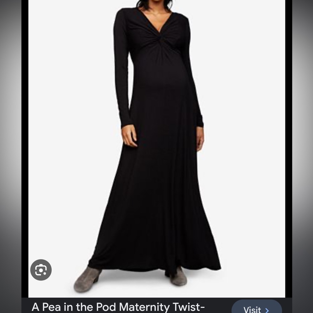 A pea in the pod maternity dress